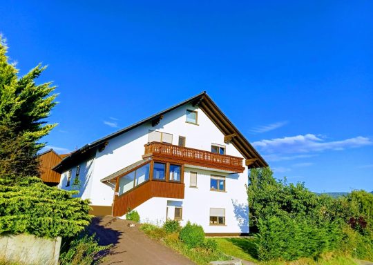 Außenansicht Ferienwohnung Wandersnest: Ruhige Lage in idyllischer Umgebung