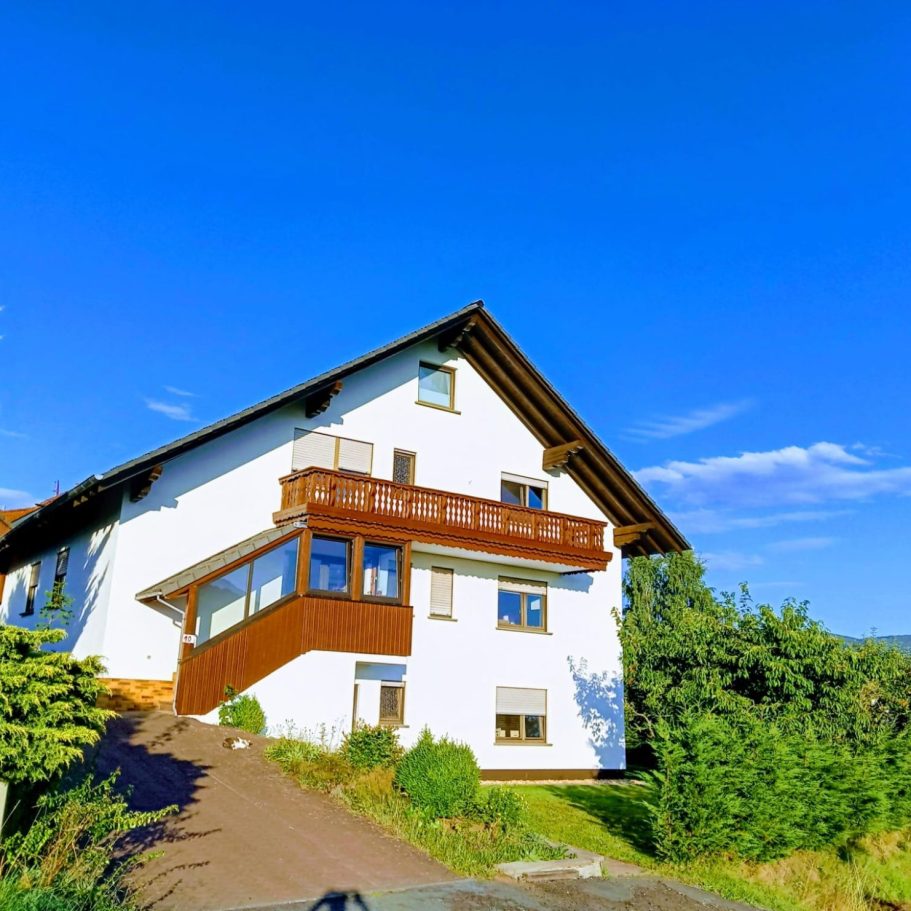 Außenansicht Fronseite FeWo Wandersnest