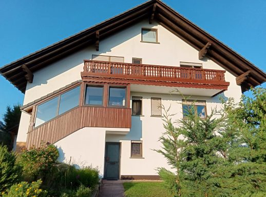 Eingangsbereich der Ferienwohnung Wandersnest in Gersfeld / Rhön