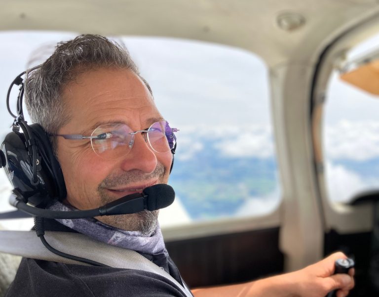 Rundflug über der Rhön